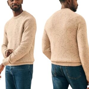 Faherty Donegal Wool Blend Crewneck Sweater Mens NEW